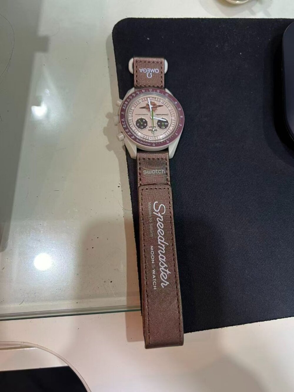 Swatch Omega Bioceramic Moonswatch Mission To Saturn
